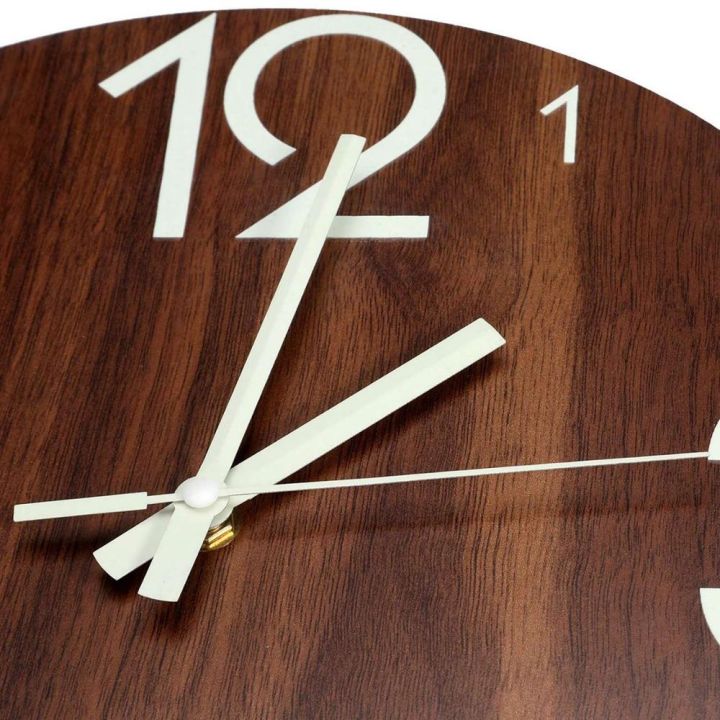 24-home-accessories-นาฬิกาแขวนผนังไม้3d-ดีไซน์ทันสมัยเรืองแสงจำนวนนาฬิกาที่แขวนที่เงียบในที่มืดนาฬิกา-hiasan-kamar-ที่อยู่อาศัยเงียบเงียบนาฬิกาเงียบ