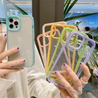 3-in-1 เคสโทรศัพท์มือถือแบบนิ่ม TPU ใส กันกระแทก ลายมาการอง เรียบง่าย หรูหรา 3-in-1 สําหรับ Vivo Y15S Y15A Y17 Y12 Y20 Y15 Y21 Y33S Y21S Y12i Y20s G Y20i Y12s Y20s Y30 Y1S Y50 Y30i Y21T Y33T Y01 Y91C