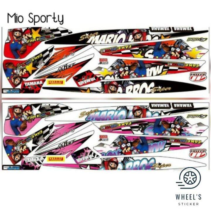 STICKER / STIKER MOTOR YAMAHA MIO SPORTY LIS COVER / LIS BODY MOTIF