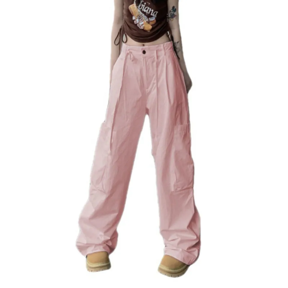 Cargo Casual Pants Women Baggy Teens Trousers Pantalones Unisex