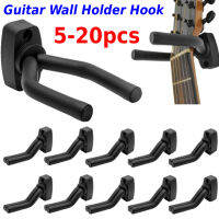 5-20Pcs ผู้ถือกีตาร์ Wall Mount Stand Soporte Guitarra อะไหล่และอุปกรณ์เสริม Home Instrument จอแสดงผลกีตาร์ Hook Wall Hangers