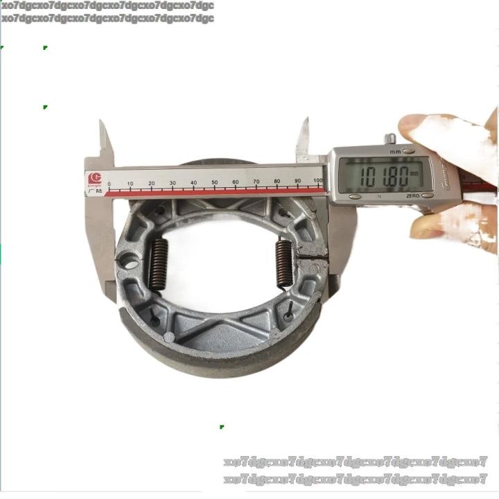 รองเท้าเบรคหลัง-110mm-x-25มม-สำหรับสกู๊ตเตอร์จักรยานยนต์ยามาฮ่า149qmg-jog100-cu100-rs100-rsz-jym100-js110-jog50-3kj-jog90-4dm