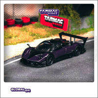 Tarmac Works 1:64 Model Car Paga Zonda R Viola PSO Alloy Die-Cast Vehicle-สีม่วงเข้ม