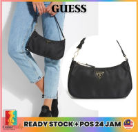 Guess Black Paris กระเป๋าสะพายไหล่กระเป๋าถือ