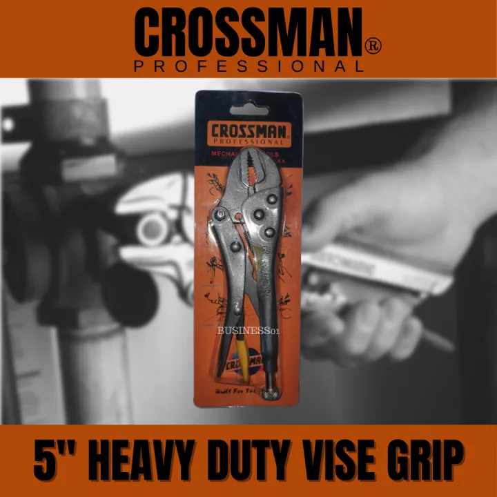 Business01 Crossman Vise Grip 5 Inches Carpenters Tools Gripping And