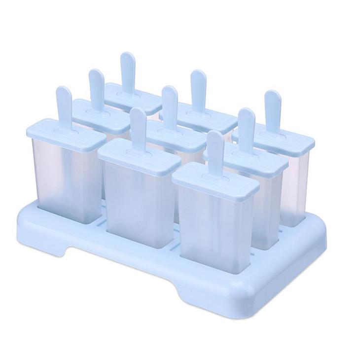 9-cell-silicone-ice-cream-molds-frozen-ice-cube-molds-popsicle-diy-maker-lolly-mould-freezer-b0a0
