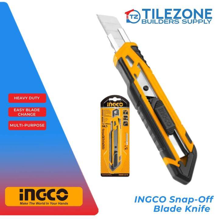 INGCO SnapOff Blade Knife (Cutter) Lazada PH