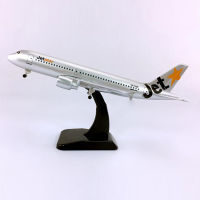 JASON TUTU 20ซม. เครื่องบินรุ่นเครื่องบินรุ่น Jetstar Airbus A320เครื่องบินรุ่น Diecast โลหะ1:200เครื่องบินรุ่นเครื่องบินของเล่น