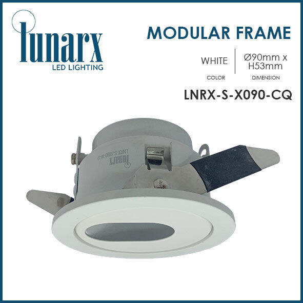 Lunarx Modular Frame Ceiling Downlight Light Holder Cover Frame