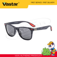 Vastar แว่นตากันแดดออกแบบตราสินค้าสำหรับผู้ชายและผู้หญิงคลาสสิกขับรถ P olarized ตารางกรอบแว่นตาอาทิตย์ชายแว่นตา UV400 gafas (กรอบสีฟ้าเลนส์สีเทา)