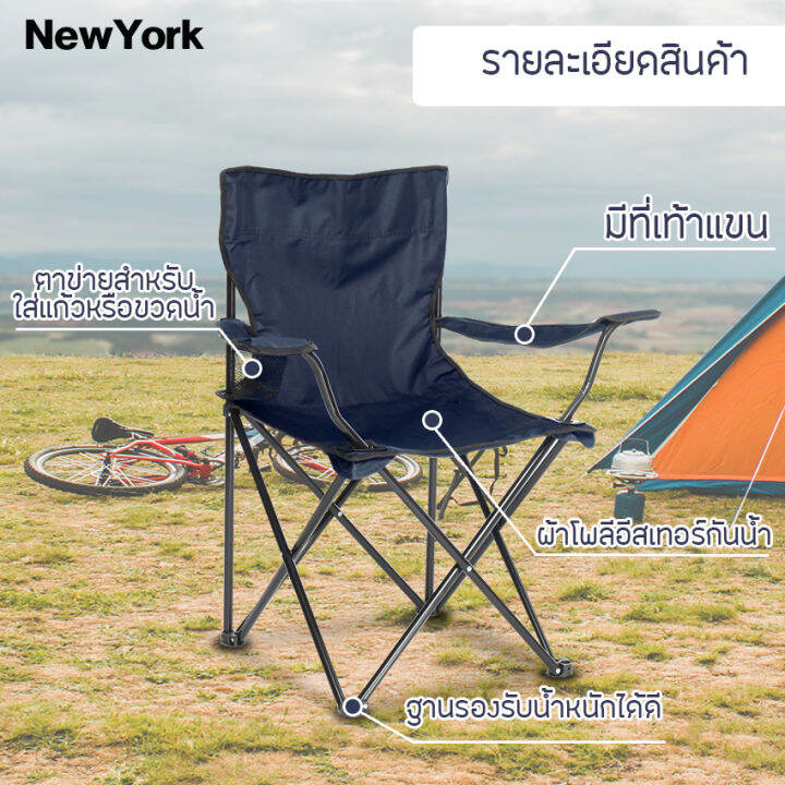 newyorkbigsale-เก้าอี้-เก้าอี้สนาม-เก้าอี้ปิคนิค-เก้าอี้พับได้-สั่งทำหนาพิเศษของแท้-100-no-y118