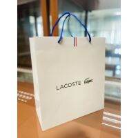 ถุงกระดาษลาคอส LacosteShopping paper bag ❤️?แบบถือ?mylove156?