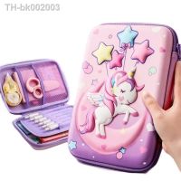 ✙❂ 3D EVA Cute Pencil Case Cartoon Stationery Box Girls Color Pencil Box Student Pen Case School Supplies Gifts Ipad Case