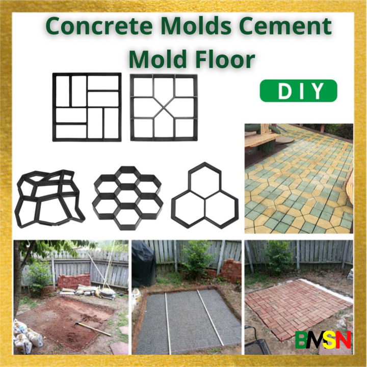 DIY Concrete Molds Cement Mold Floor Path Maker Mold Paving Pathway