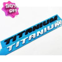 โลโก้ตัวอักษรแยก ติดด้านหลัง ไทเทเนียม ฟอร์ดTITANIUM Letter Car Auto Rear Trunk Decorative Emblem Badge Sticker Decal Fo #โลโก้รถ  #โลโก้รถยนต์  #สติ๊กเกอร์รถ #Logo  #โลโก้