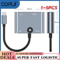 1 ~ 5ชิ้น3.1 Type C To HDMI-Compatible Adapter 4K USB C 3.0 VGA PD Adapter Dex ศูนย์กลางสำหรับ Macbook Samsung S20 Dex สำหรับ Huawei