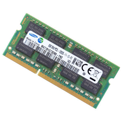 Samsung DDR3 SDRAM 8 GB DDR3L-1600 MHz หน่วยความจำ Ram 8GB 1.35V 204-pin 2Rx8 PC3L-12800S SO-DIMM แล็ปท็อป DDR3L 8GB โมดูลสำหรับโน๊ตบุ๊ค