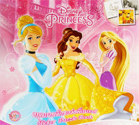 Bundanjai (หนังสือเด็ก) Disney Princess สมุดภาพจิ๊กซอว์สติกเกอร์