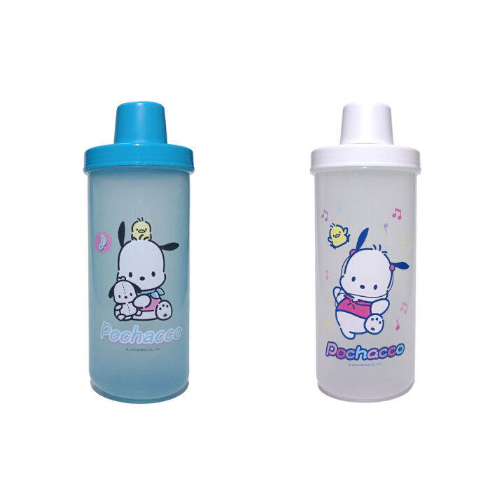 กระบอกน้ำฝาเปิด-ขวดน้ำลายการ์ตูนซานริโอ-bottle-shake-vaniland