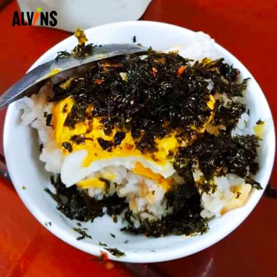 Rong biển rắc cơm hữu cơ vị rau củ alvins organic crispy seaweed flakes - ảnh sản phẩm 7