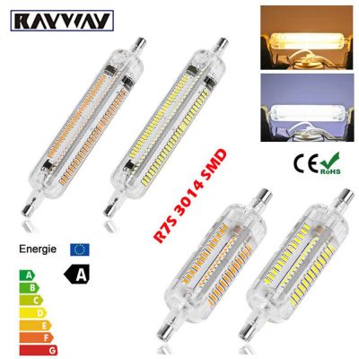 【Worth-Buy】 โคมไฟ Led R7s ซิลิโคน10W 15W Smd3014 78Mm 118Mm R7s Led หลอดไฟ220-240V ประหยัดพลังงานเปลี่ยนฮาโลเจนโคมไฟ Luz