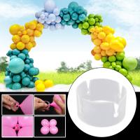 50PCS/set Arch Ring Tie Balloon Opening Celebration Ring Balloon Balloon Balloon Snap Accessories Bracket Style Decoration W4K0