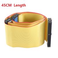 ❡❃▤ IDE HDD ATA 40 Pin 45cm Wire Drive 3-Connector Flat Data Ribbon Cable Yellow