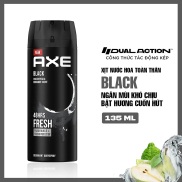 Xịt Khử Mùi Toàn Thân Cho Nam Axe Body Spay BLACK - 150ml
