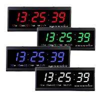 ๊์UN นาฬิกาดิจิตอล(JH4819) 48x19x4.5cm นาฬิกา ตั้งโต๊ะ LED DIGITAL CLOCK นาฬิกาแขวน นาฬ