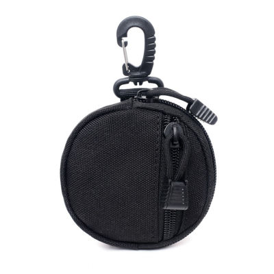 3 Pocket Coin Wallet Zipper Holder Bag Key Outdoor Pouch Color Tactical