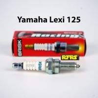 หัวเทียน BRISK PREMIUM ZS ไร้เขี้ยว Yamaha Lexi 125 Spark Plug (SZ01RA) รองรับเฉพาะเบนซิน 95 Made in EU