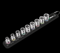 wera Belt B 4 Zyklop socket set, 3/8" drive, 9 pieces (ชุดลูกบ๊อกซ์)