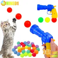 Cat Training Toy Teaser With Plush Ball Funny Interactive Creative Kittens Mini Pompoms Games Toys Pets Supplies Toys For Cat Toys