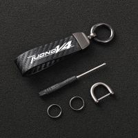 ✱ Motorcycle leather keychain leather keychain is suitable for Aprilia racing TUONO V4 polyester motorcycle accessories