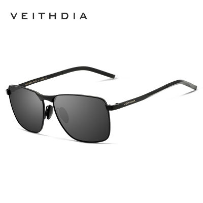 VEITHDIA Brand Mens Vintage Sports Sunglasses Polarized UV400 Lens Eyewear Accessories Male Outdoor Sun Glasses For Women V2462