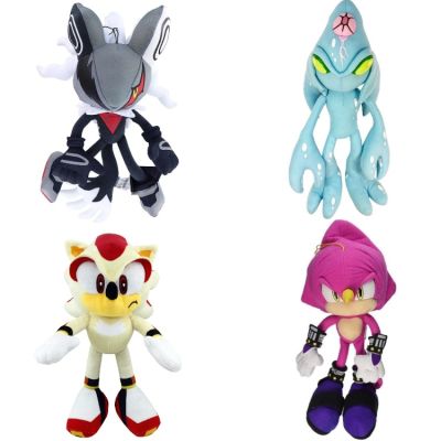 Super Sonic Plush Dolls Gift For Kids Espio Chaos Infinite Shadow Stuffed Toys For Kids Home Decor Collections