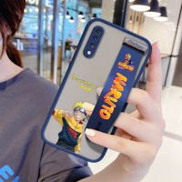 UCUC เคสโทรศัพท์เคสสำหรับ Samsung Galaxy A70 (สายรัดข้อมือ) กันกระแทก Frosted กลับการ์ตูนตุ๊กตาอุสึมากินารูโตะสำหรับชายขอบฝาครอบเลนส์ป้องกันเลนส์โทรศัพท์บางเฉียบเคสโทรศัพท์