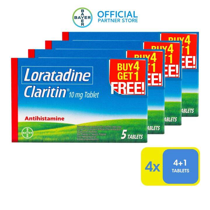 CLARITIN® Loratadine 10mg Tablet for allergy relief from over 200