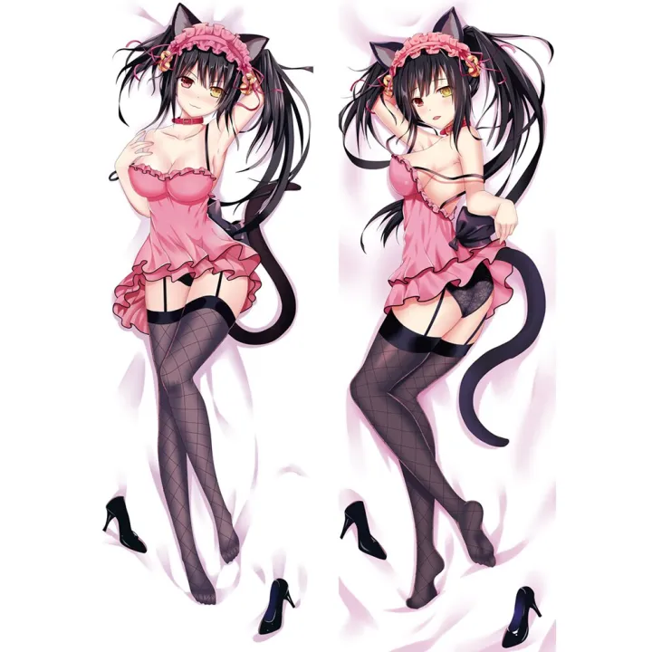 Anime Date A Life The Queen Tokisaki Kurumi Body Pillow Case Hugging Body Prop Th