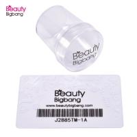 BeautyBigbang 4cm Nail Art Clear Jelly Stamper Marshmallow Stamper + Scraper