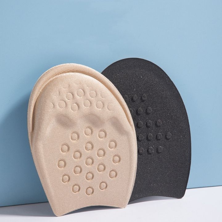 1คู่เท้า-insoles-สำหรับรองเท้าป้องกันการลื่นไถลแผ่นเท้าด้านหน้าสวมทนรองเท้าแทรกเบาะ