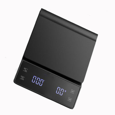 Kitchen Scale Precision Electronic Scale with Timer LED Digital Scale Smart Coffee Scale Household Food Scale with Pad 3KG0.1g