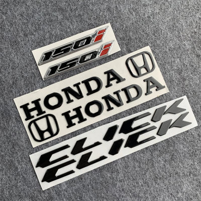 6ชิ้น/เซ็ต3D กาวนุ่ม Honda โลโก้สัญลักษณ์รถจักรยานยนต์สำหรับ Honda Click 125i 150i สัญลักษณ์