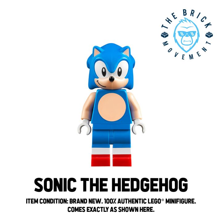  LEGO Ideas Minifigure - Sonic The Hedgehog with