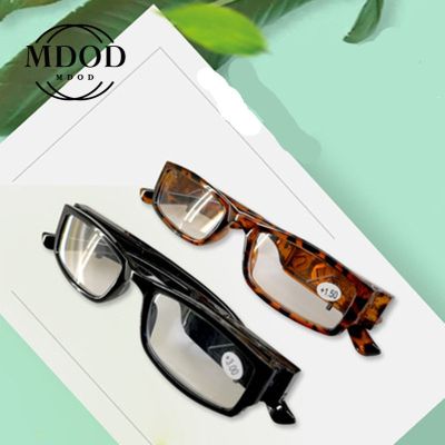 2021 LED with Light Reading Glasses Money Detector Glasses Full Frame Reading Glasses with Flexible Arms Gafas De Lectura