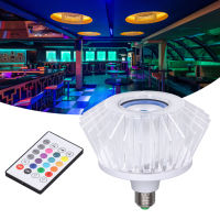 LED Music Bulb RGB Color Changing Inbuilt Speaker 24 Keys Remote Control Wide Application LED Speaker Bulb