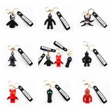 Doors Roblox Game Figure Keychains Pendant Keyring Toy PVC Rubber