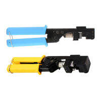 เครือข่ายชุดเครื่องมือสายทดสอบจีบ Crimper คีมตัดสำหรับ4-Pair UTP แจ็ค RJ45โมดูลกรอบสายเครื่องมือตัด