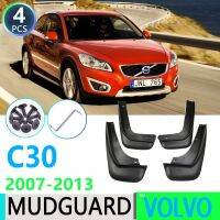 บังโคลนรถสำหรับ Volvo C30 2007 ~ 2013 2008 2009 2010 2011อุปกรณ์เสริมรถยนต์บังโคลนชายบังโคลนกระเซ็น