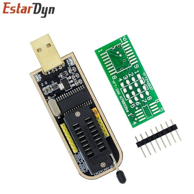 Ch341a 24 25 Series Eeprom Flash Bios Usb Programmer Module Soic8 Sop8 ...